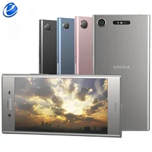 Смартфон sony Xperia XZ1 с двумя sim-картами G8342, 4 Гб ОЗУ, 64 Гб ПЗУ, 5,2 дюймов, Восьмиядерный, 19MP, Android,, 4G, LTE, мобильный телефон