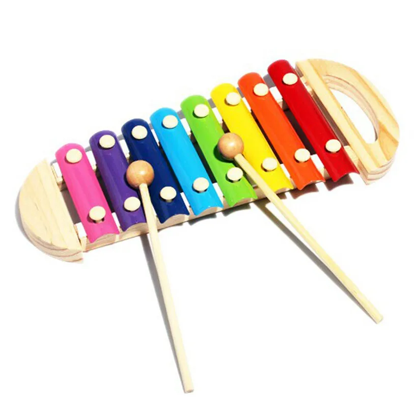Hot Baby Kid Musical Toys Xylophone Wisdom Development Wooden