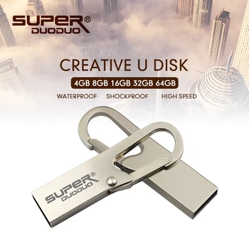 

Wholesale USB Flash Drive 64 GB Waterproof Pen Drive 4GB 8GB 16GB 32GB 64GB 128GB USB 2.0 Pendrive USB Stick Flash Drive 32 GB