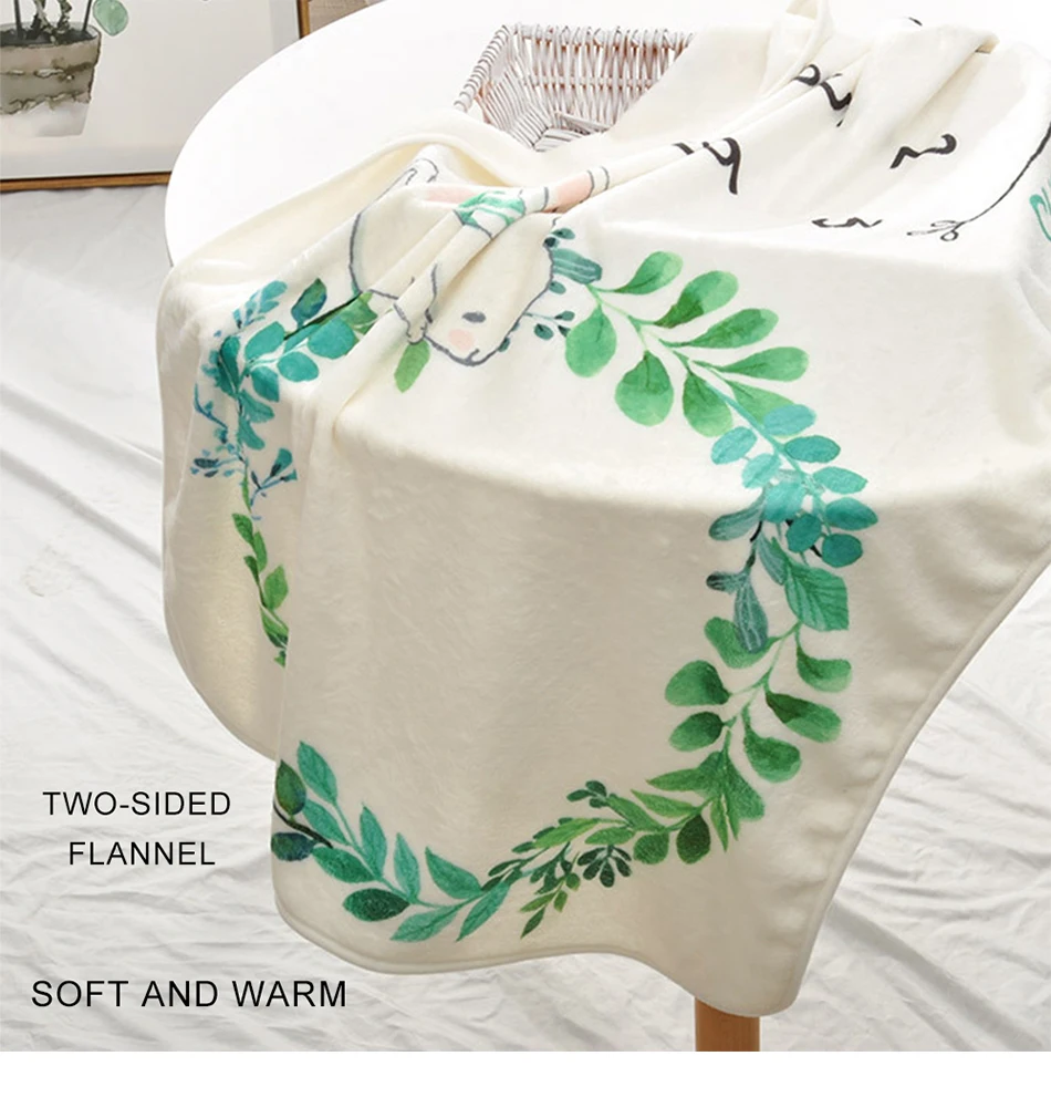 Одеяло для новорожденного ежемесячный рост одеяло-Ростомер фланель реквизит для фотосъемки фоновая ткань напечатанное одеяло памятный