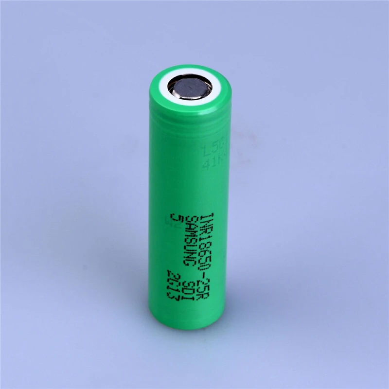 Для SAMSUNG INR 18650-25R 3,6 V 3,7 V 2500mAh литий-ионная аккумуляторная батарея