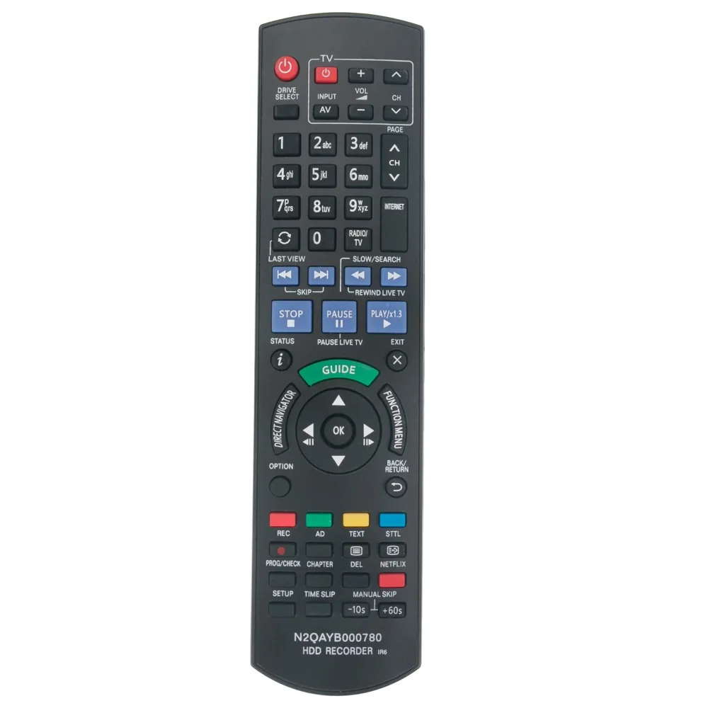Новый пульт дистанционного управления N2QAYB000780 для Panasonic DVD размытый рекордер DMR-HW120