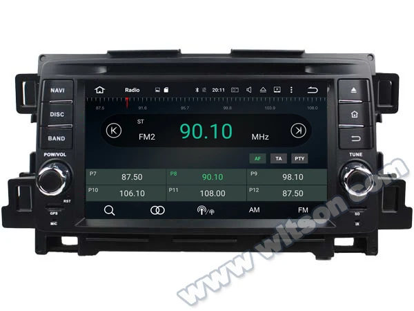 Excellent 7" Android 8.0 OS Car DVD Multimedia Navigation GPS Radio for Mazda CX-5 (KE) 2012-2018 with External OBD2 Adapter Support 2