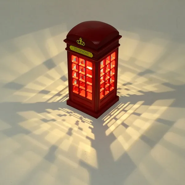 Decorative Telephone Booth Lamp