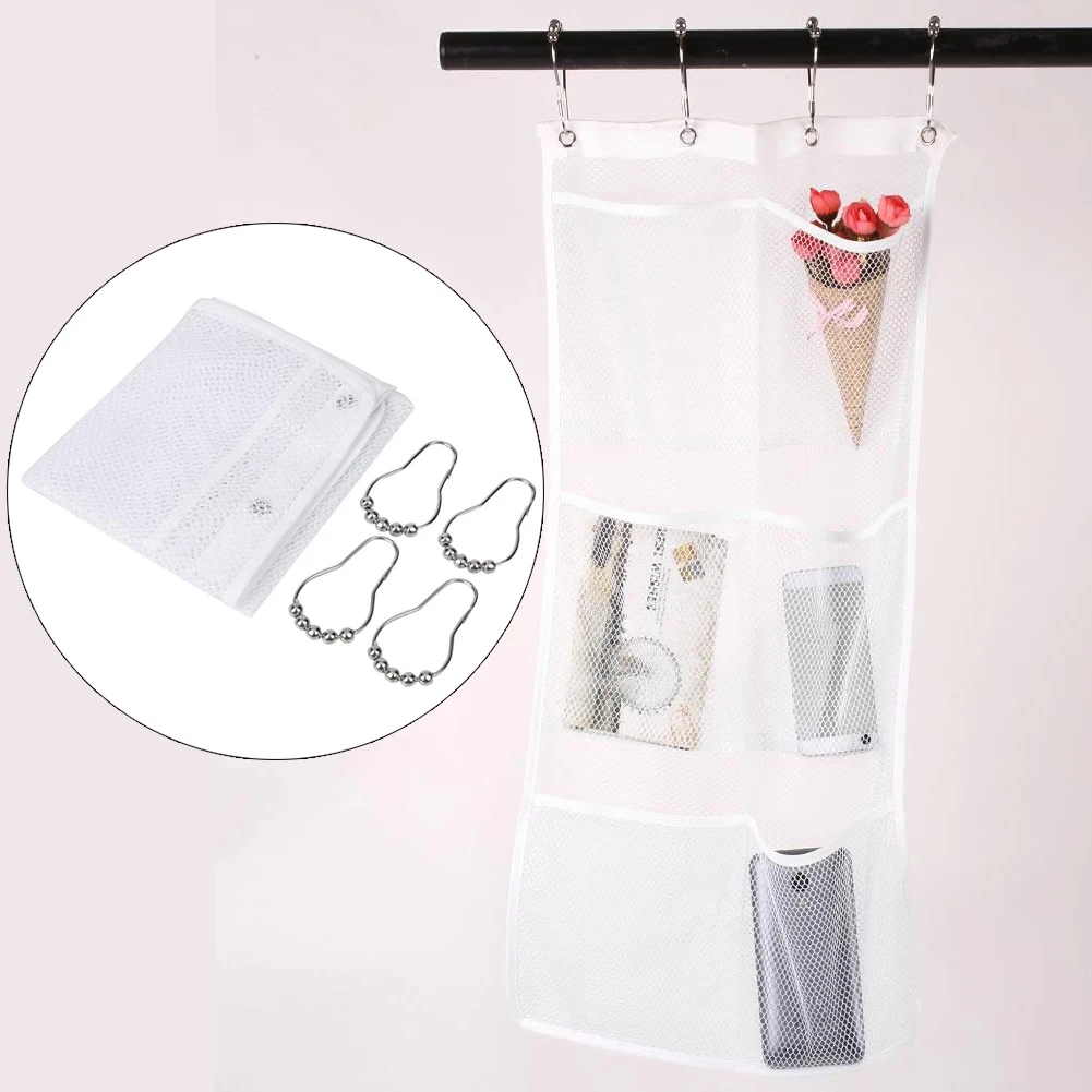 Buy Creative 6 Pockets Bath Organizer Hanging Shower