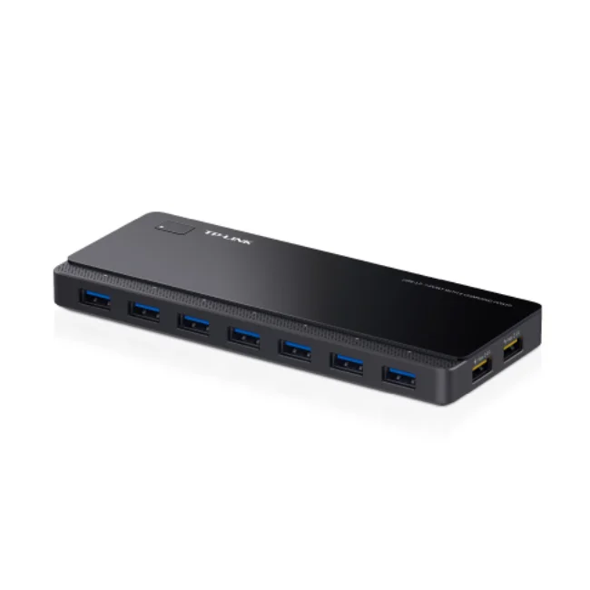 

TP-LINK UH720 USB 3.0 (3.1 Gen 1) Type-A 5000 Mbit / s Black 1 m 2.24 A 165 mm