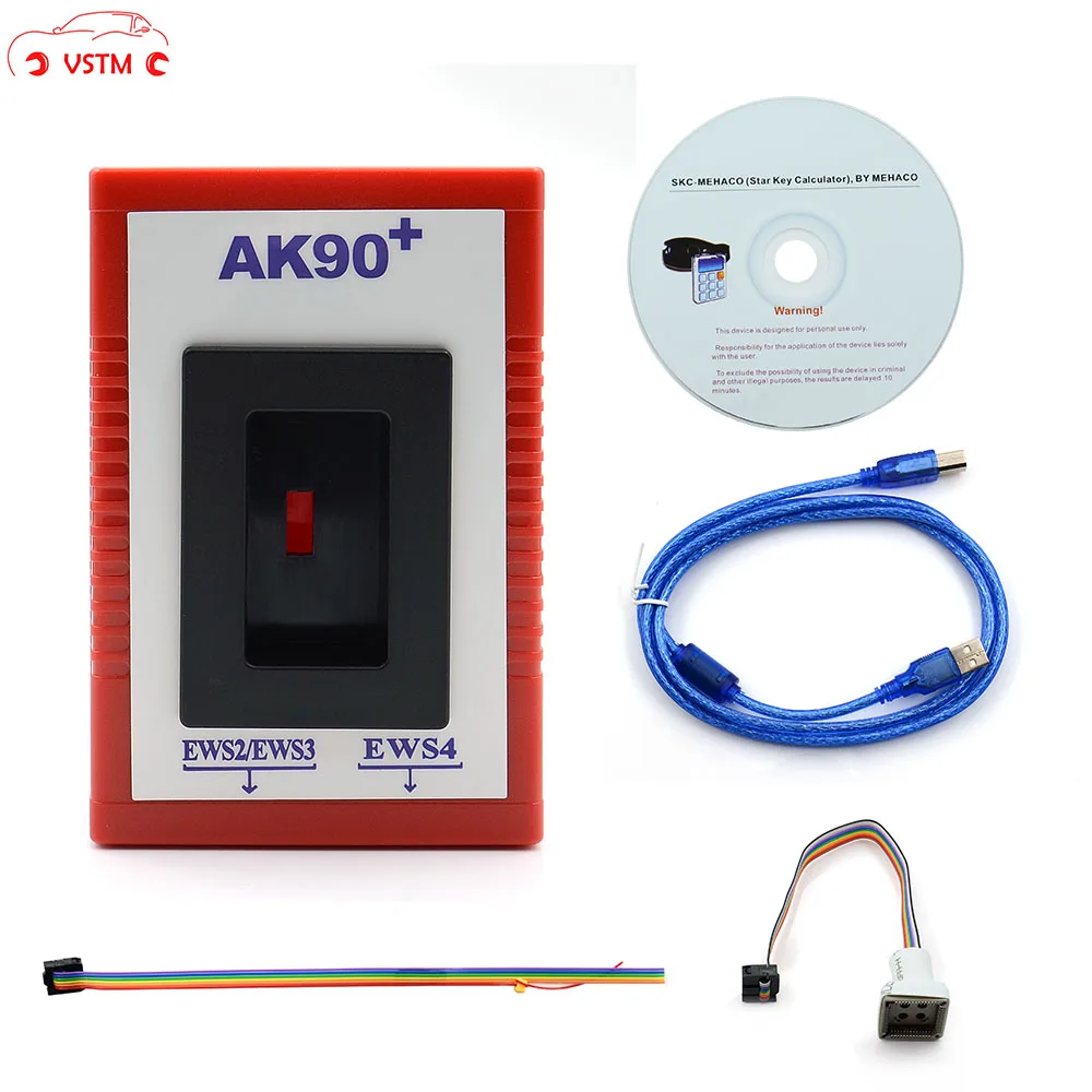 

Newest AK90+ V3.19 AK90 For BMW EWS From 1995-2009 Ak-90 key programmer