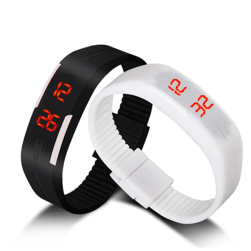 2019 модные часы для мужчин и женщин спортивные светодиодный часы браслет цифровые часы забавные детские наручные часы цифровой Relogio Masculino