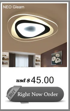 Remote control Surface Mounted Modern Led Ceiling Lights lamparas de techo Rectangle acrylic led Ceiling lights lamp fixtures