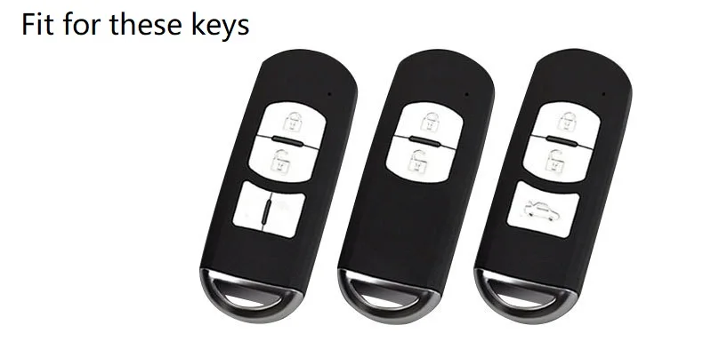 Подарок высокое качество автомобиля алюминиевый сплав ключ держатель Чехол цепочка для Mazda CX-5 CX-9 Axela Mazda 6 Atenza 2/3 Кнопка Smart Key
