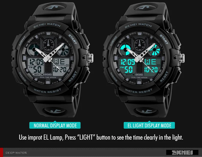 SKMEI 1270 Waterproof Men's Sports Watch description image 10
