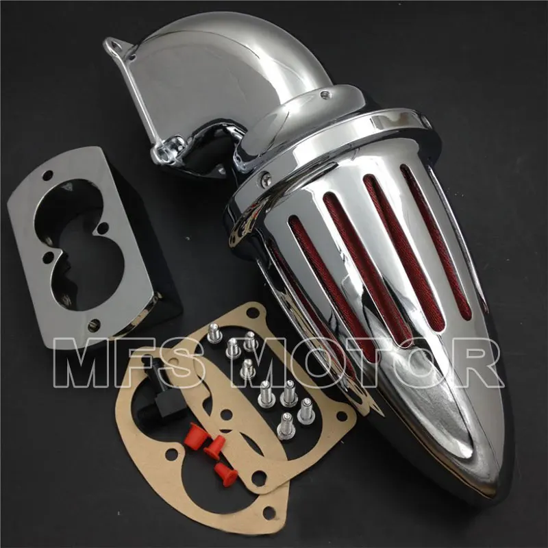 

for Kawasaki 2002-2009 Vulcan 1500 1600 Mean Streak CHROME Spike Air Cleaner Filter
