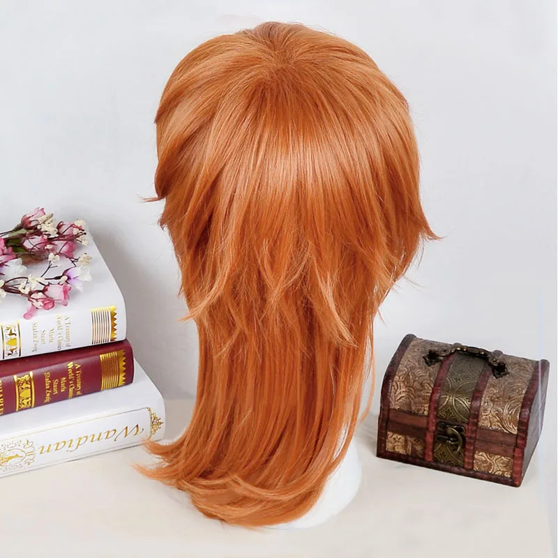 Anime-Bungo-Stray-Dogs-Chuya-Nakahara-Chuuya-Brown-Orange-Heat-Resistant-Cosplay-Costume-Wig-Track-Cap (2)