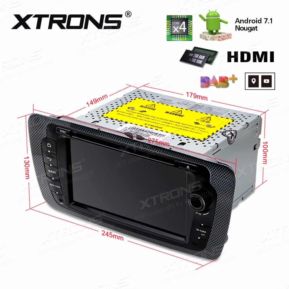 7 &quotAndroid 1 OS автомобильный DVD для Seat Ibiza MK4 / 6J 2009 2013 (спортивный Coupe Ecomotive Cupra FR Bocanegra
