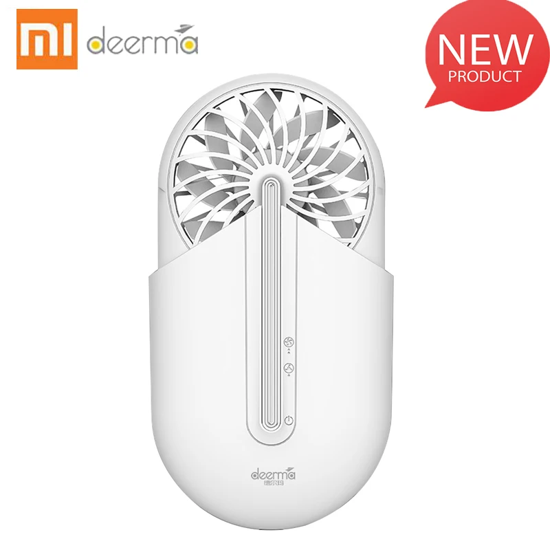 Оригинальный ручной вентилятор Xiaomi Deerma с ароматерапией Ультра тихий воздушный