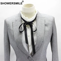 Showermile Mujer Falso Cuello Blanco Marca Damas Desmontable Gasa Camisa de Cuello de las Mujeres Collar de Imitación de Moda Accesorios de Ropa Showermile Mujer Falso Cuello Blanco Marca Damas Desmontable Gasa Camisa de Cuello de las Mujeres Collar de Imitación de Moda Accesorios de Ropa