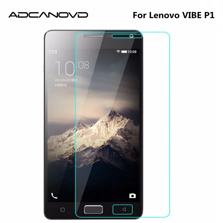 Закаленное стекло для lenovo VIBE P1 P1a42 P1c72 P1c58 Dual Sim Lte 9H Взрывозащищенная защитная пленка