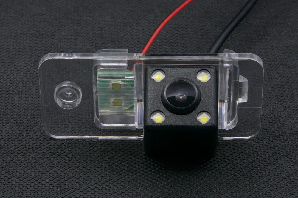 4LED водонепроницаемая CCD Автомобильная камера заднего вида резервная камера заднего вида для AUDI A6L A6 A8 A4 A3 Q7 S5 Автомобильная камера заднего