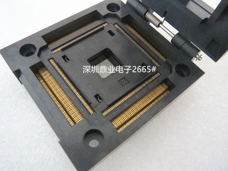 FPQ-208-0.5-09 QFP208 TQFP208 программирования Запись в гнездо IC Тесты ing сиденье скамья |