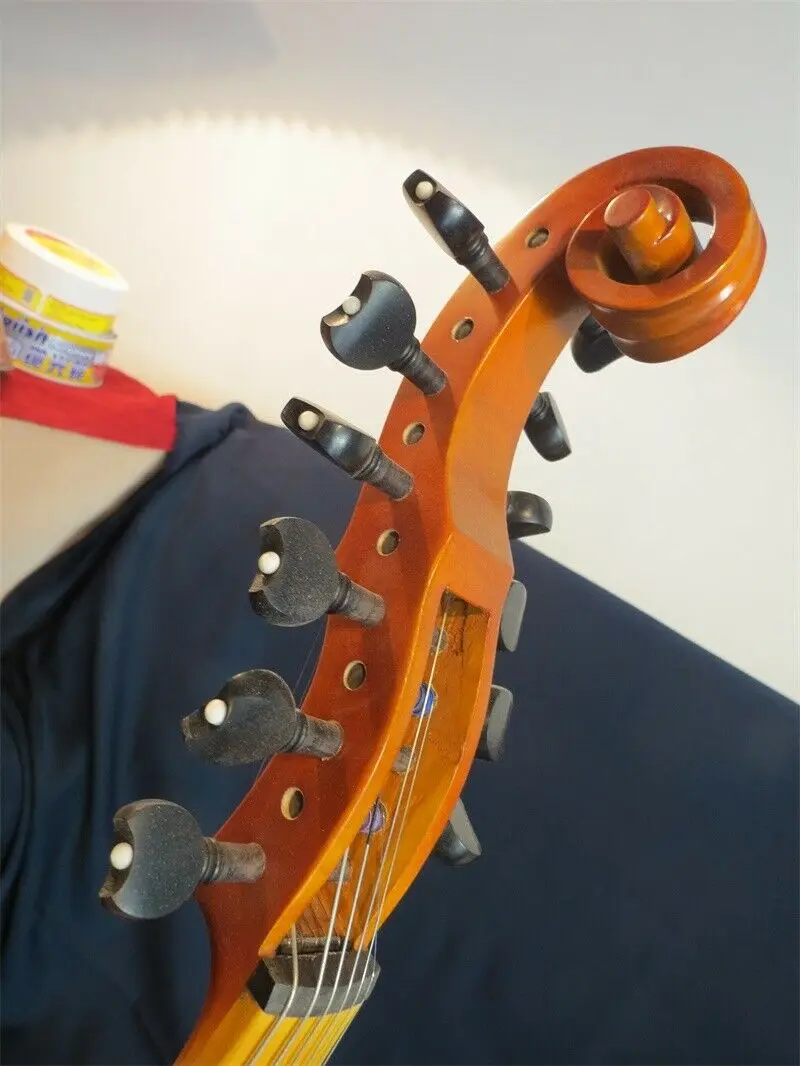 Baroque style SONG master 6x6 strings 14" Viola d'Amore ,carving back #14101