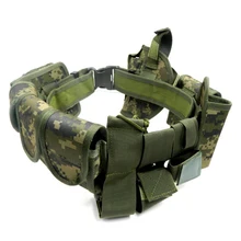 Lixada Открытый тактический ремень военный служебный ремень чехлы кобура снаряжение силовое обеспечение модульное оборудование полицейская безопасность