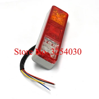 

Supply Domestic LED Yellow/Red/White 5 Wires 12-24V Rectangle Tail Light Taillight HX-022 220*54*58mm for Hyundai Forklifts