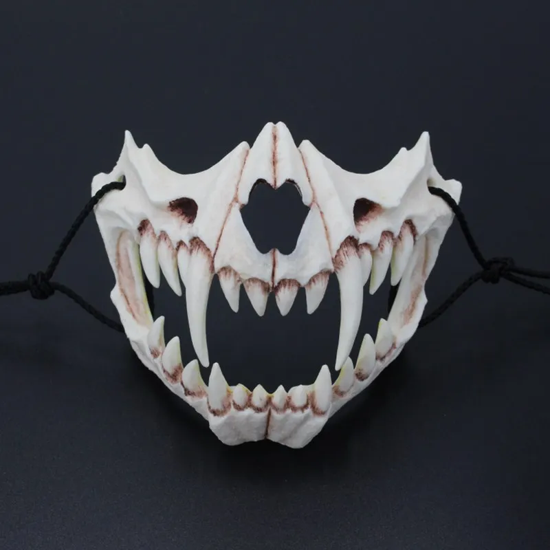 Карнавальная маска из смолы, маска японского дракона, Экологически чистая и натуральная латексная маска для животных, Вечерние Маски для животных