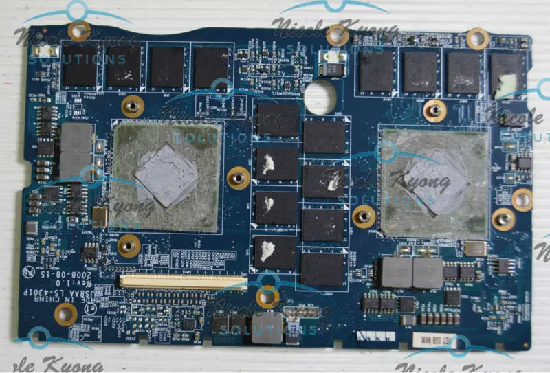 Видеокарта JSRAA 1G 100% рабочий G94 700 A1 9800 м LS 4301P K000062220 K000054000 для Toshiba Qosmio X305 Q708 Q706 X300|toshiba