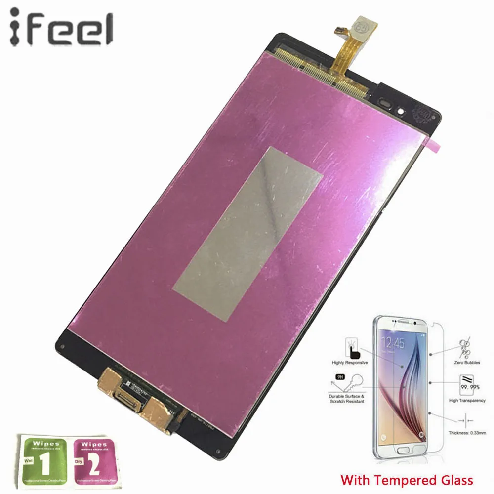 

IFEEL New 100% Tested LCD Display Touch Screen Digitizer Replacement For Sony Xperia T2 Ultra XM50h D5322 D5303 D5306 Assembly