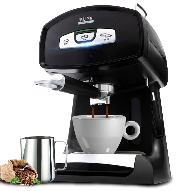 TSK 1826B4 Espresso Coffee Maker 15Bar Household Semi automatic Steam