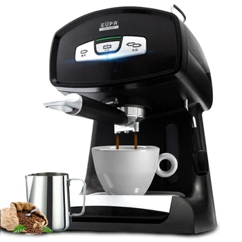 

TSK-1826B4 Espresso Coffee Maker 15Bar Household Semi-automatic Steam Coffee Machine 1.2L 5-8 Cups