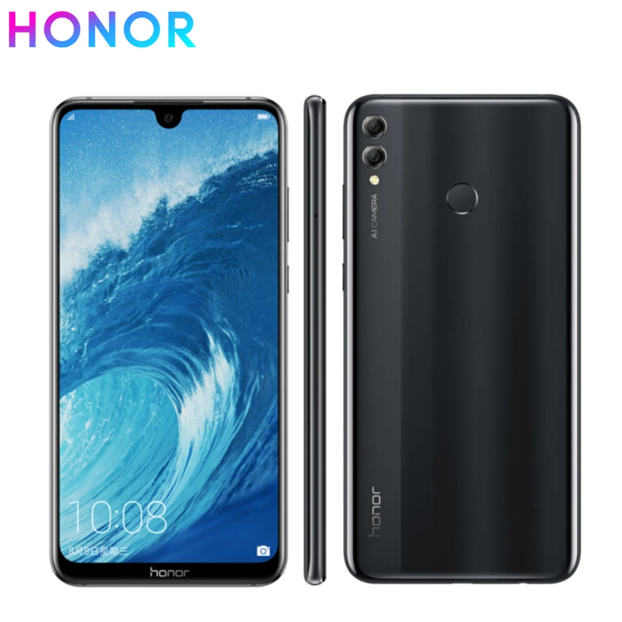 Мобильный телефон Honor 8x Max, 7,12 дюймов, 4 Гб ОЗУ, 128 Гб ПЗУ, Восьмиядерный процессор Snapdragon 636, Android 8,1, 5000 мА/ч, Мп+ МП