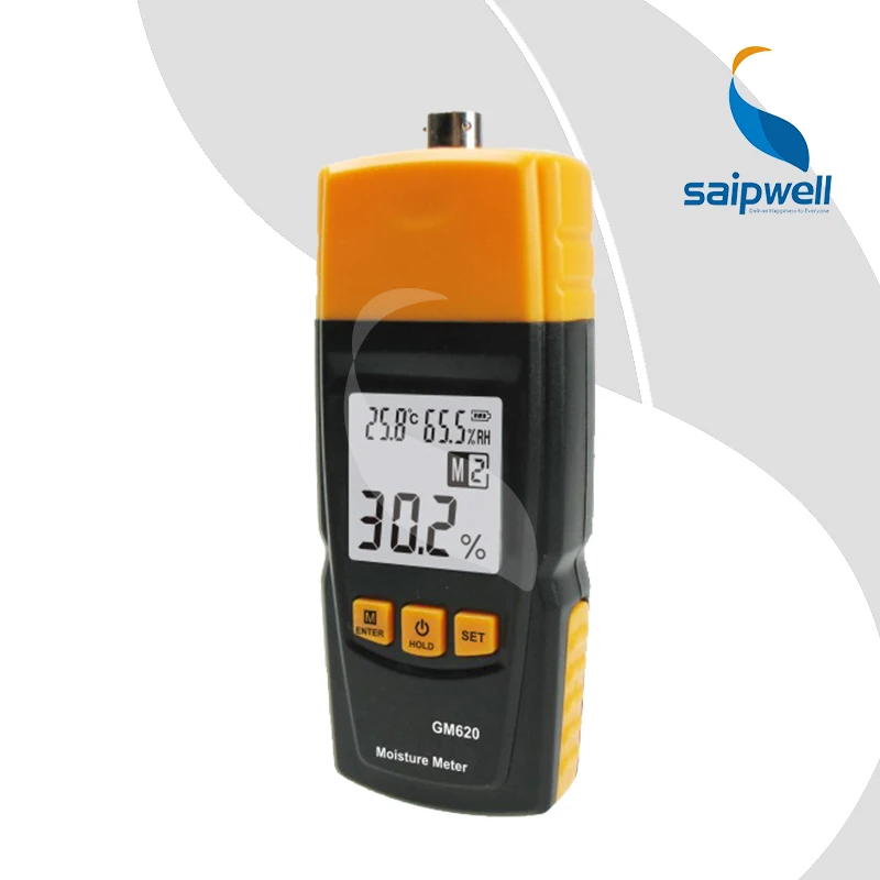 

Saipwell Digital Wood Moisture Meter GM620 with LCD Display  (GM620) High Quality