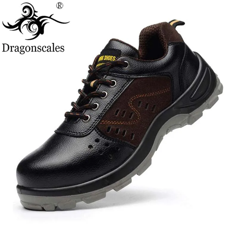 2019 جديد أحذية أمان الرجال خفيفة الوزن غطاء صلب لأصبع القدم عدم الانزلاق للماء أحذية عمل مكافحة ثقب تنفس الأحذية الواقية 2019 جديد أحذية أمان الرجال خفيفة الوزن غطاء صلب لأصبع القدم عدم الانزلاق للماء أحذية عمل مكافحة ثقب تنفس الأحذية الواقية