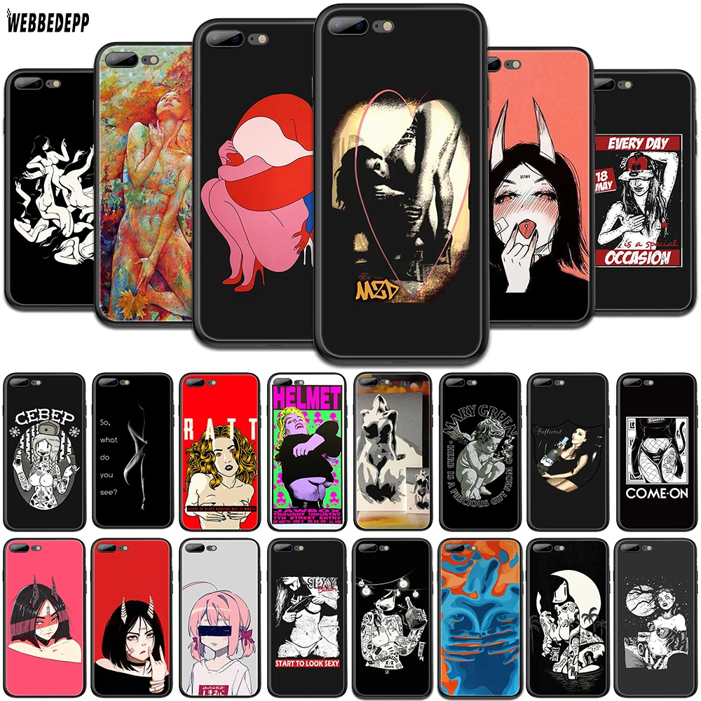 WEBBEDEPP сексуальный мультяшный Autre TPU чехол для телефона OPPO A1 A3S A5s A7 A37 A57 A73 A83 F5 F11 R15 R17