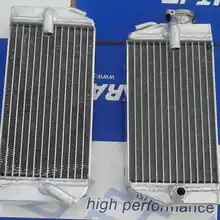 L & R in lega di alluminio del radiatore Per Honda CRF450R CRF 450 R 2002 2003 2004 02 03 04