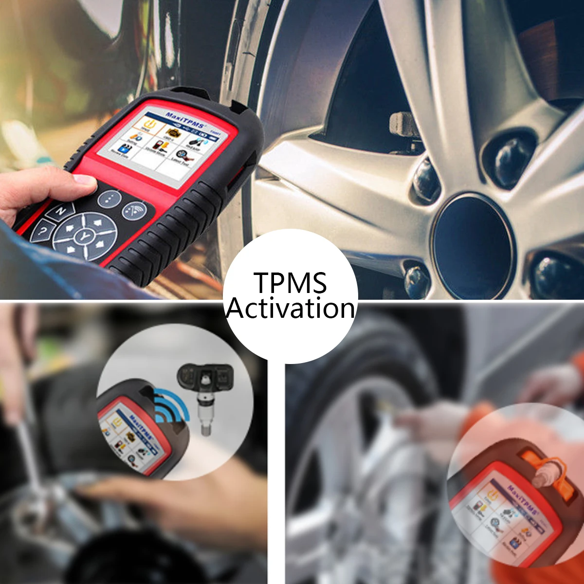 AUTEL MaxiTPMS TS601 TPMS активатор давления в шинах полный TPMS инструмент для программирования активации система мониторинга шин сканер Инструменты