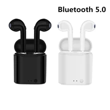 Новые беспроводные наушники Bluetooth 5,0 I7 i7s TWS, наушники с микрофоном для samsung Xiaomi 6 7 8 Redmi и huawei LG iphone