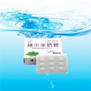 

Soap 40g/Pcs Pure Goats' milk Handmade Soap for acne treatment whitening soap Dispelling Wrinkles Bath Soap Cold Process Soap