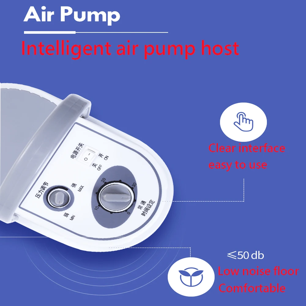 Электрический воздушный компрессионный массажер для ног, вибрация, инфракрасное лечение, рука, талия, пневматическая воздушная посылка, расслабление, облегчение боли