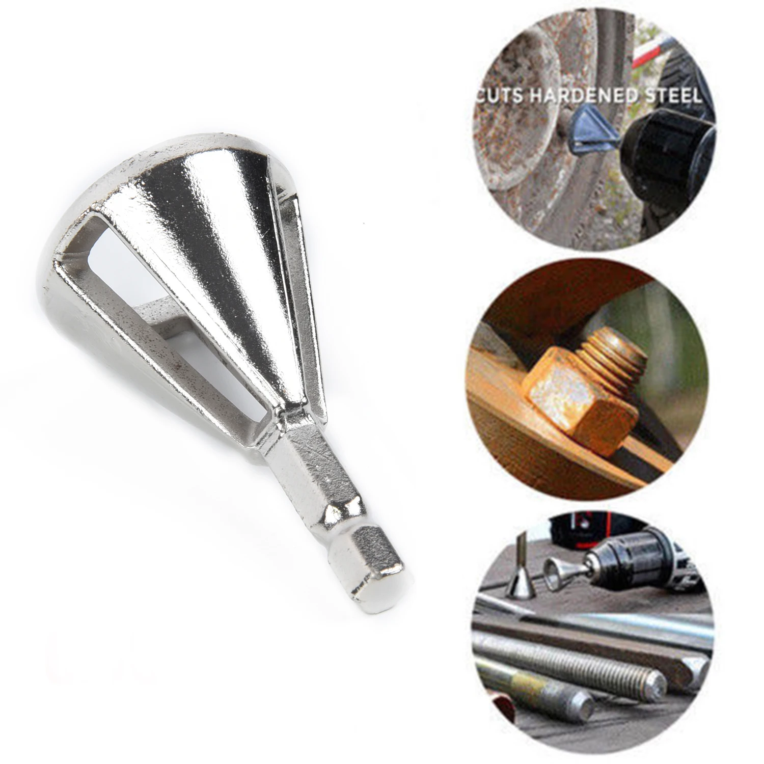 Deburring внешний инструмент сверла фаски шестигранное сверление хвостовиком для