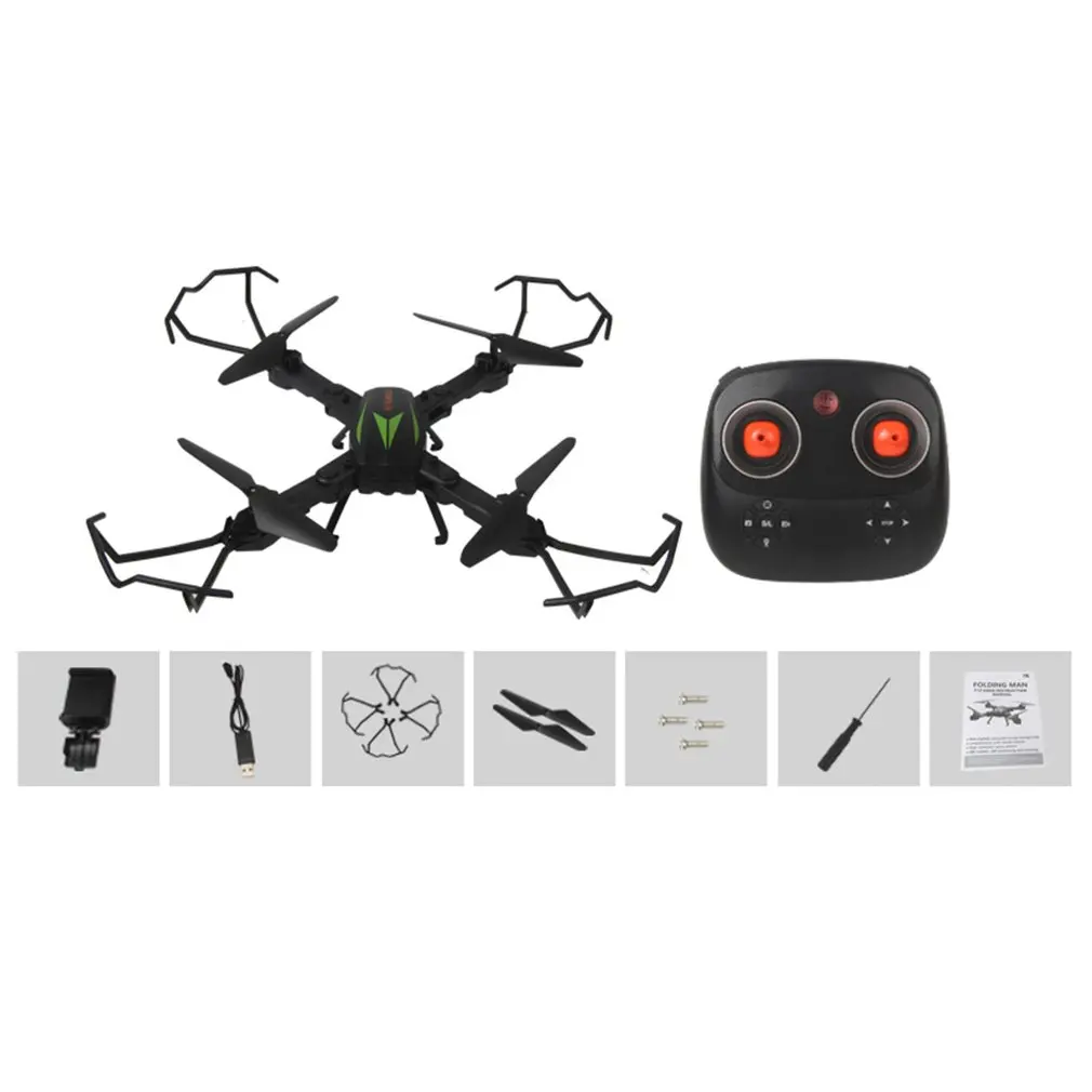 

F12W Mini Selfie RC Foldable Quadcopter Drone with Wifi FPV Drone 0.3MP Adjustable Camera Altitude Hold One Key Return
