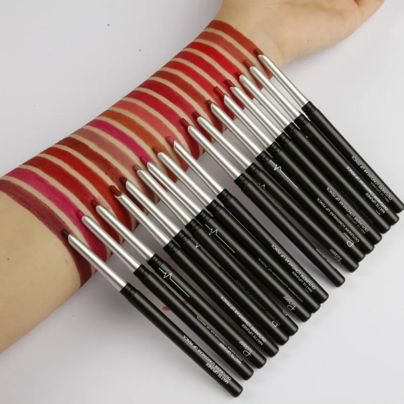 1PC 17 Colors Mate Long Lasting Lipliner Makeup Waterproof Lip Liner Pencil 1PC 17 Colors Mate Long Lasting Lipliner Makeup Waterproof Lip Liner Pencil
