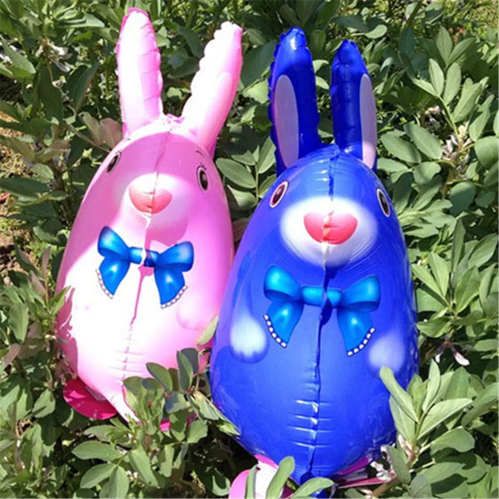 New Foil Balloon Walking Animal Farm Pet Rabbits ballon Christmas Gift Children Birthday Party Hot Selling