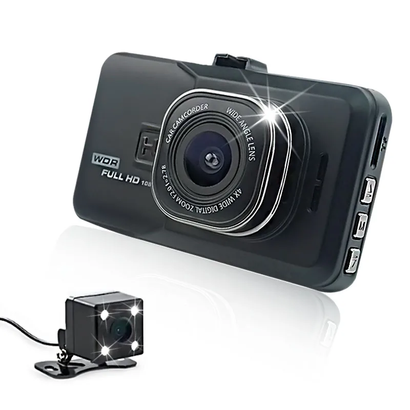 Автомобильный регистратор JUEFAN DVR 1080P HD 120 градусов Dvr Автомобильная камера в