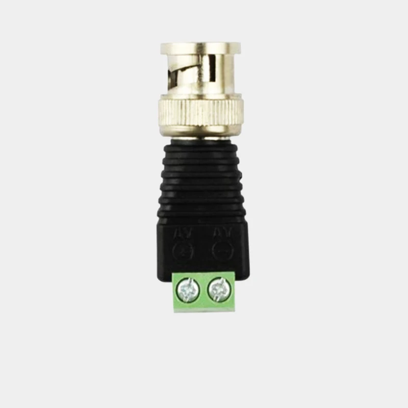 Free shipping BNC Connectors DIY for CCTV Surveillance Video Camera Coaxial/Cat5/Cat6 Cables CCTV Monitor Accessories