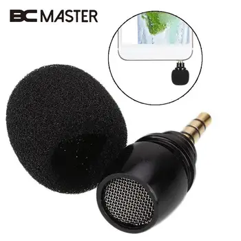 

BC Master Universal Portable 3.5mm Stereo Studio Karaoke Mini Omni-Directional Microphone For Smart Phone Laptop Jack Microphone