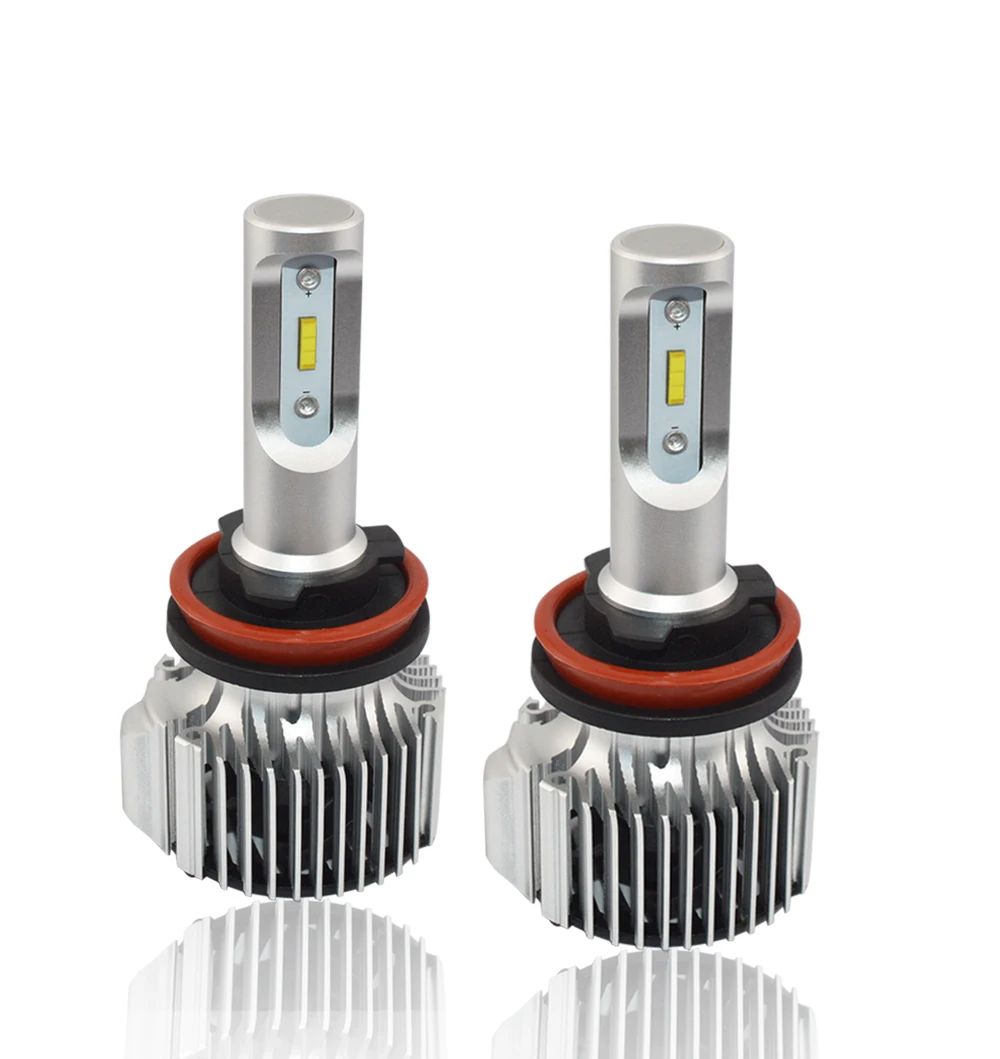 

V1 Flip LED Bulbs H11 9006/HB4 9005/HB3 H4 Hi/Lo H7 880 881 5202/H16/PS24W P13W Car Headlight Kit Dipped Beam Main Beam Foglight