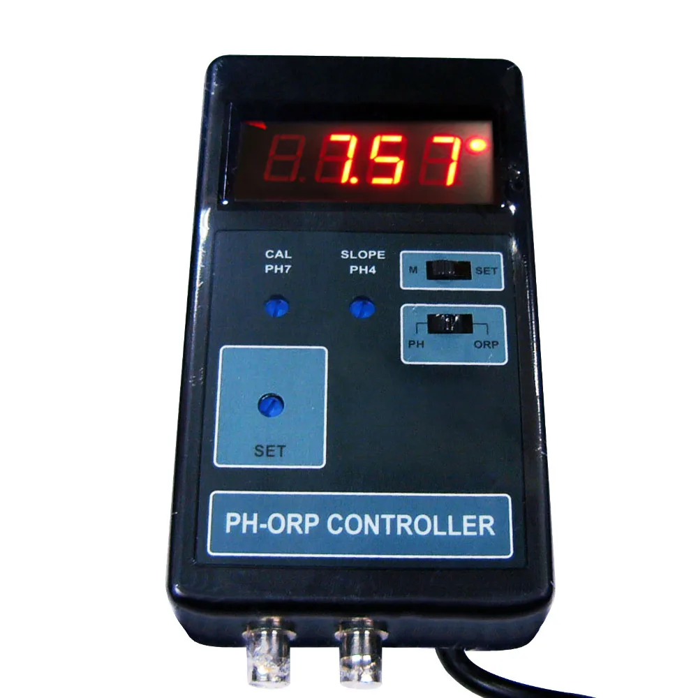 Цифровой 2 в 1 pH ORP mV CO2 контроллер измеритель аквариума 0 00 ~ 14.00PH Диапазон +