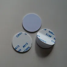 10 шт идентификационные бирки, ПВХ ID Этикетки/наклейки/тег, 125 кГц, РФ идентификационные бирки, 25 мм daimeter LF тегов